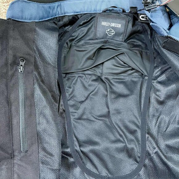 Harley-Davidson Men’s Junction Triple Vent System 2.0 Riding Jacket, Size XL - Picture 13 of 16